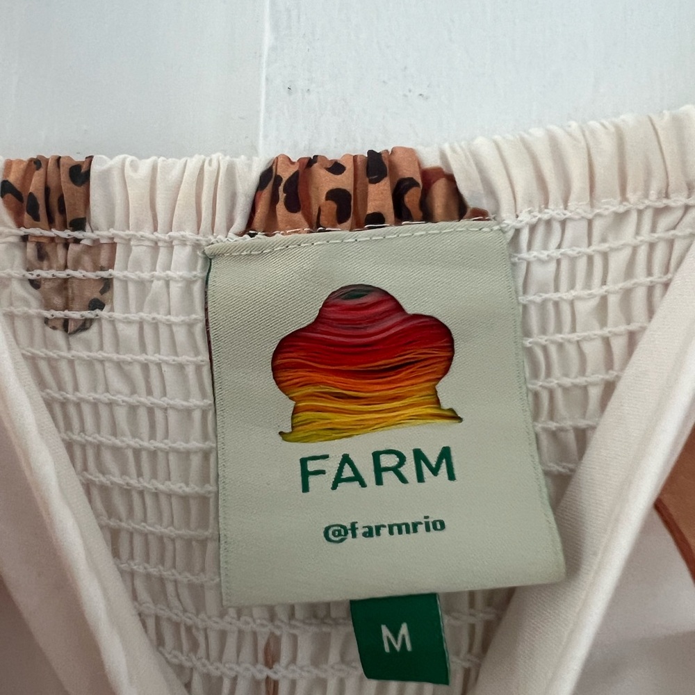 Farm Rio Midi Shell Dress Medium - Picture 10 of 11